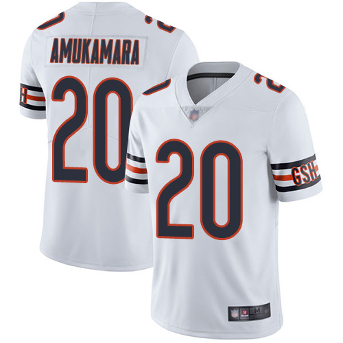 Chicago Bears Limited White Men Prince Amukamara Road Jersey NFL Football 20 Vapor Untouchable